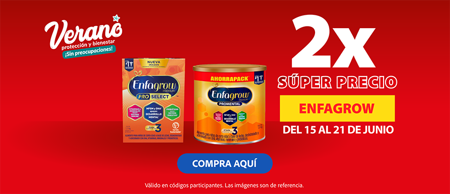 Enfagrow, 2 por super precio